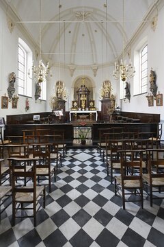 Saint Elisabeth Beguinage, Saint Matthews Chapel. Kortrijk, Belgium
