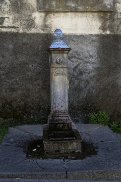 Drinking water fountain, Via San Francesco, Pizzo, Calabria, Italy