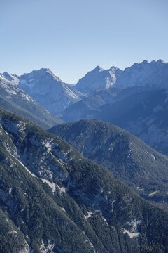 Nordkette of the Karwendel, Tyrol, Austria
