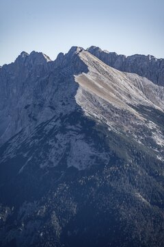 Summit, Hoher Gleirsch, Nordkette of the Karwendel, Tyrol, Austria