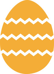 Orange Easter Egg Pattern © M-KOS