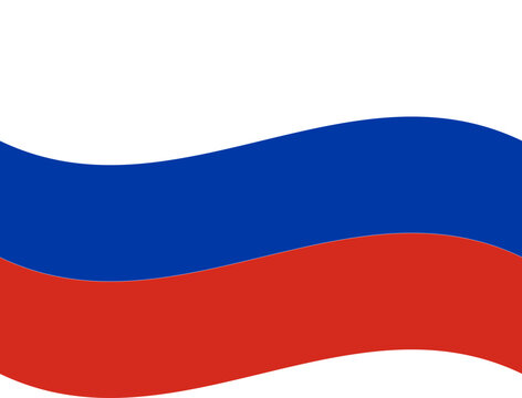 Russian Flag Waving