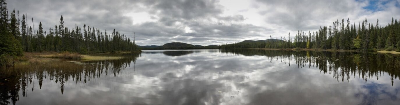 Lac Grand Pre Nadreau, Parc des Grands Jardins des Laurentides, Canada