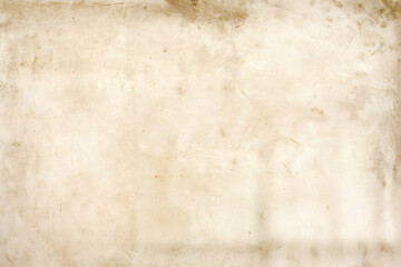 Obraz premium Textured, aged, slightly stained, light beige surface shows subtle brush marks and imperfections.
