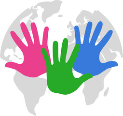 Fototapeta premium World rare disease day illustration. Vector isolated.