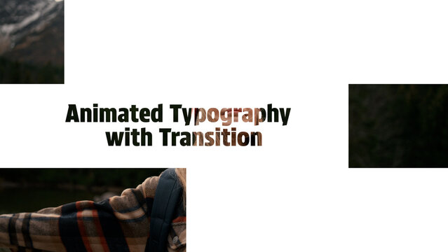 Animated Typography with Transition