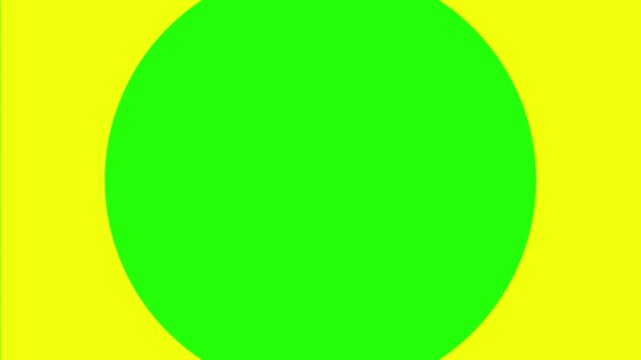 Abstract animation featuring vibrant circles and shapes morphing in a seamless loop, fit for slide transition intro opener overlay