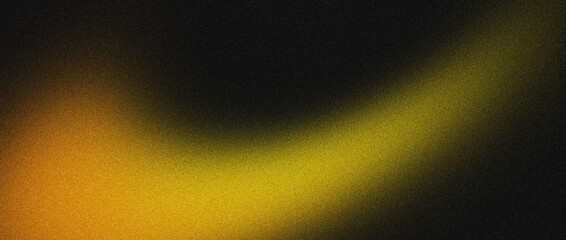 Abstract golden and yellow grainy noise texture effect background with a luminous glow and dynamic diagonal light effect, perfect for festive and elegant backdrops. © Nj_Art