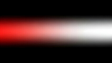 Abstract red and white gradient motion blur on black background, dynamic speed effect, modern art, fluid motion, vibrant colors