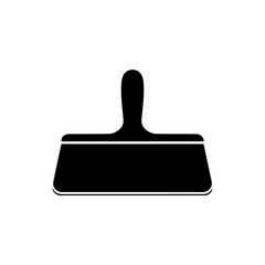 Obraz premium Flat Plastic Fondant Smoother Silhouette for Cake Decorating - Patisserie Concept