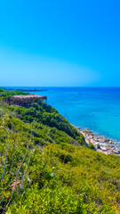 Obraz premium A scenic view of The Island Beach in Dipkarpaz, North Cyprus