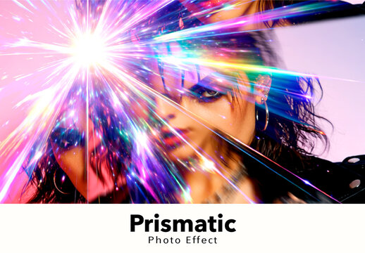 Prism Light Burst Photo Effect