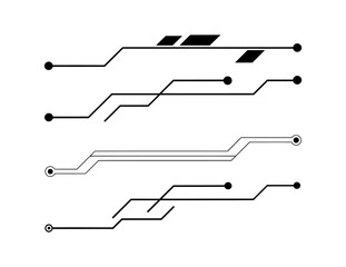 Modern control panel interface corner PNG isolated on transparent background for digital layouts