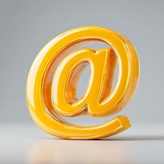 Email at symbol high resolution photo