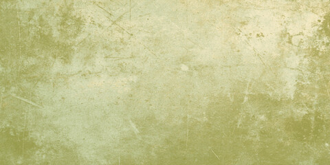 Vintage grunge texture background with scratches and stains in muted green tones