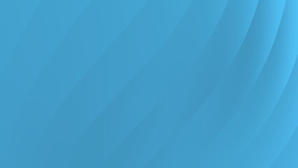 Blue abstract background with curved lines gradient shadow