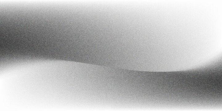 Grey gradient grain texture background gray black white monochrome smooth grainy backdrop design copy space