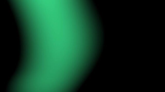 Light leak effect texture transition animation isolated on black background
