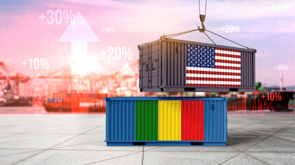 Global Trade and Economic Growth: A striking visual representation of global trade. © bao