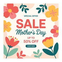 Mother's Day Sale Special Offer Up To 50 Percent Off