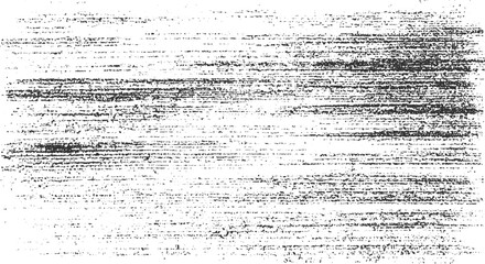 Fototapeta premium Black and white textured background with horizontal lines and speckles resembling distressed paper or wood grain