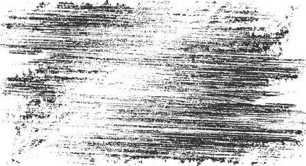 Obraz premium Black horizontal brush strokes on white background abstract texture