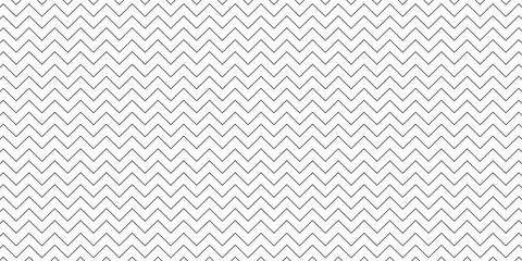 Fototapeta premium Seamless background in monochrome, Vector, zigzag, repeating patterns. Eps10