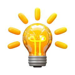 Bulb 3D Illustration