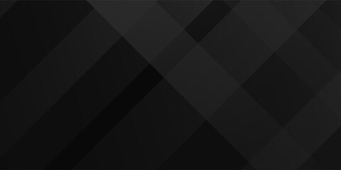 Fototapeta premium Modern black diagonal geometric overlaping shape. suit for banner web presentation poster brochure design abstract simple