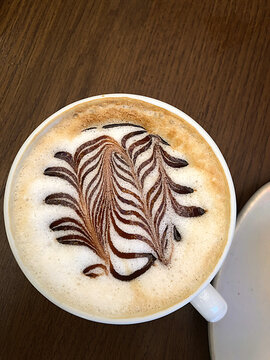 Cup of cappuccino