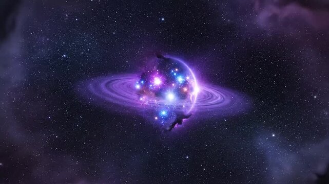 Cosmic Nebula Formation with Accretion Disk and Stellar Ejection