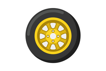 Automotive Tire Illustration