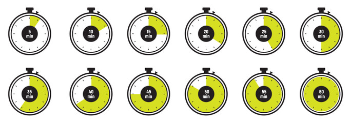 stop watch sign, Set of stopwatch icon, Set of sports stopwatch icons showing time, stopwatch, set of stopwatch, icon of stop watch