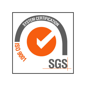 ISO 9001 system certification SGS quality management logo
