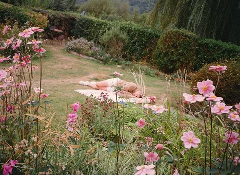 Summertime Garden Nap