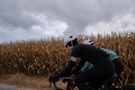 Healthy Living on Two Wheels in Autumn