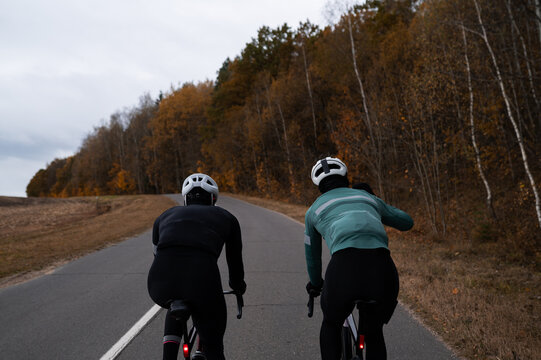 Healthy Living on Two Wheels in Autumn
