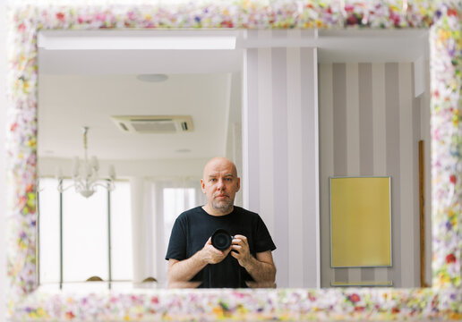 Photographer Captures Moment in Modern Interior Setting