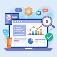 flat icons for web and mobile