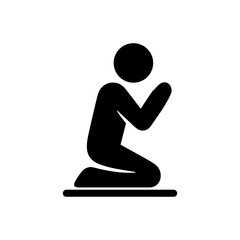 Kneeling Play Rest Icon