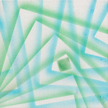 Calming Abstract Watercolor in Pastel Tones