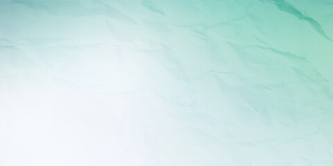 Fototapeta premium Abstract Gradient Crumpled Paper Texture Background in Blue Green and Yellow Light