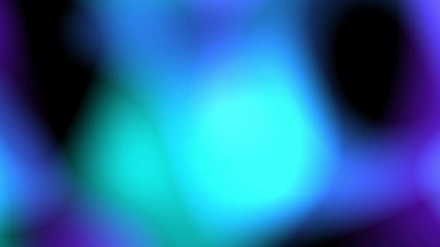 Soft, flowing abstract gradients of blue, purple, and cyan lights create a vibrant, ethereal motion background, perfect for modern digital design.