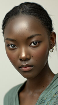 Black woman model