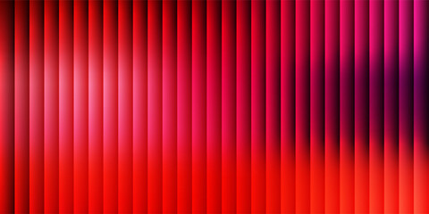 Futuristic vibrant vertical ribbed lines that distorts vivid red blue diagonal gradient. Vivid and colorful visual perfect for modern design, technology backgrounds, or creative advertising projects © sholeh