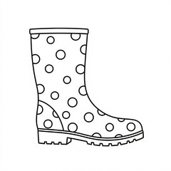 rubber boot sketch 