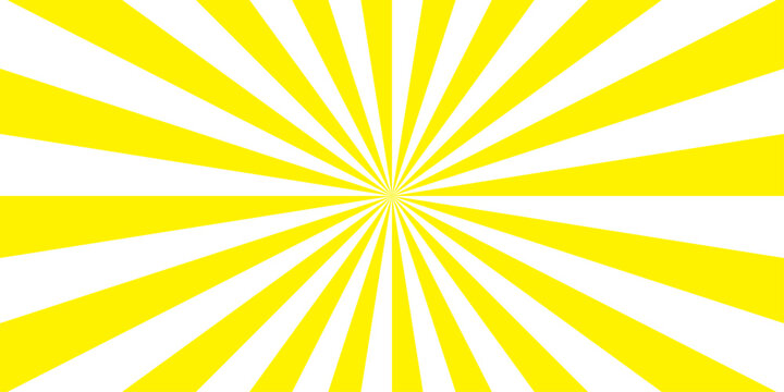 Abstract background with rays. Sun ray vector background radial sunrise or sunset light retro design. Abstract summer sunny. Vintage beam sunburst texture.