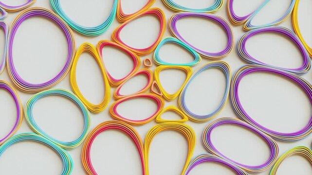 abstract colorful background seamless loop