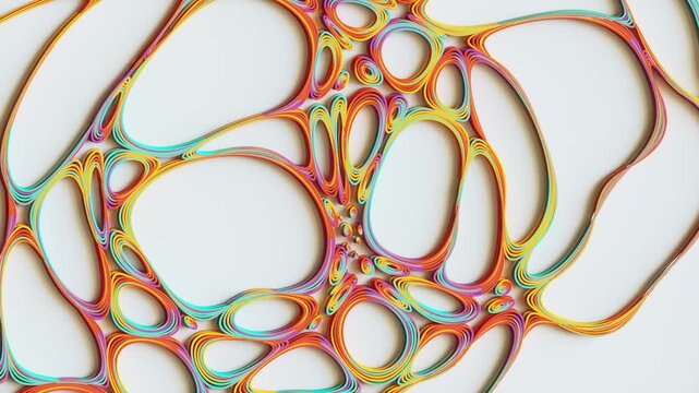 abstract background with stringy structure