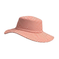 Fashionable Sun Hat with Geometric Pattern